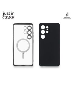 JUST IN CASE 2u1 Extra case MAG MIX PLUS paket maski za Samsung S25 Ultra, crna