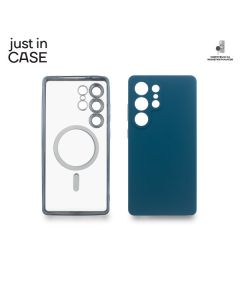 JUST IN CASE 2u1 Extra case MAG MIX PLUS paket maski za Samsung S25 Ultra, plava