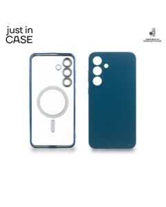 JUST IN CASE 2u1 Extra case MAG MIX PLUS paket maski za Samsung S25 Plus, plava