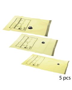FIVE Vakum vreća 5 kom mirisna 2xS 50x60cm, 2xM 60x80cm, 1xL 120x70cm polietile - 138051