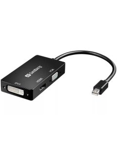 Sandberg Adapter Mini DisplayPort - HDMI/DVI/VGA 509-12 - 138577