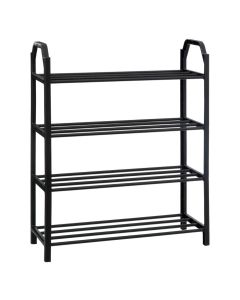 FIVE Stalak za obuću 50 x 18,4 x 65 cm metal/pp crnaa - 138868
