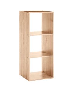 FIVE Stalak sa 3 police 34,5 x 32 x 100,5 cm drvo braonn - 138907-1-1