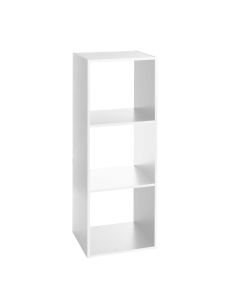 FIVE Stalak sa 3 police 34,5x32x100,5cm drvo bela - 138907C