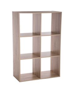FIVE Stalak sa 6 polica 100,8 x 32 x 134 cm drvo braon - 138909