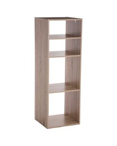 FIVE Stalak sa 4 police 34,5 x 32 x 100,5 cm drvo braonn - 138927