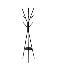 FIVE Stalak za odeću 44x42x180cm metal/drvo, crna - 138944A