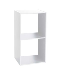 FIVE Stalak sa 2 police 34,5x32x67,6 cm drvo bela - 138967C-1