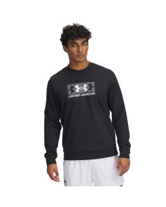 UNDER ARMOUR Duks ua rival terry logo crew M - 1390140-001XL