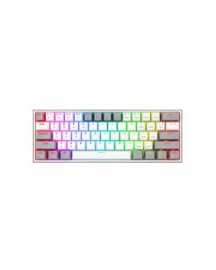 REDRAGON Fizz Pro K616 RGB Bežična/žična mehanička gejming tastatura, Belo-siva (K616-RGB-WG) - 139189