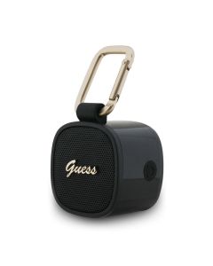 Guess Bluetooth zvucnik Magsafe Script Logo crni sa kukom (GUWSB4HGSPLK)