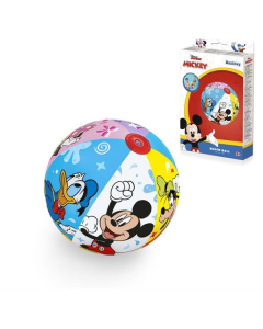 BESTWAY Lopta za plažu mickey mouse i drugari 51cm - 14-91098