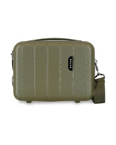 MOVOM WOOD ženski neseser - tamno zelena