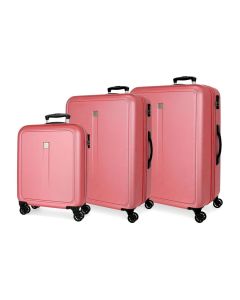 ROLL ROAD CAMBOYA set kofera 3/1 - orchid pink