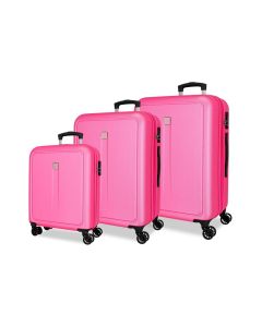 ROLL ROAD CAMBOYA set kofera 3/1 - pink