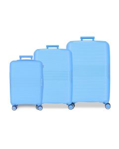 MOVOM PP Set kofera 3/1 - sky blue