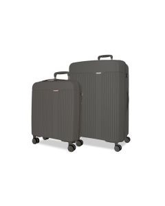MOVOM NEW TRENDY set kofera 2/1 - siva