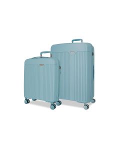 MOVOM NEW TRENDY set kofera 2/1 - sky blue