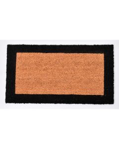 LUANCE Otirač bicolore 33x60 cm coco/pvc smeđe-crna - 1400795