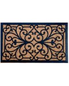 LUANCE Otirač Sally 40x60 cm braided coco/gumeni smeđa - 1401804