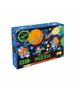 Svetleće puzzle za decu Svemir - 96 delova 88749 - 91-71072