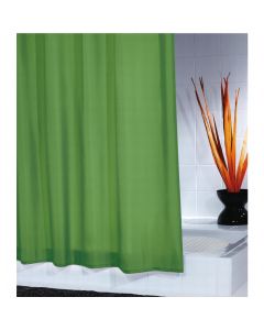 RIDDER Tekstilna zavesa za kadu 180x200cm, zelena - 140305