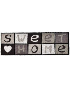 LUANCE Otirač Sweet home 25x75 cm coco siva - 1403993