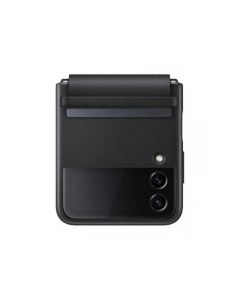 SAMSUNG Maska kožna za Z FLIP 4, EF-VF721-LBE, crna - 140414