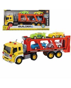 Šleper sa automobilima zvukom i svetlosnim efektima 1:16 WY570B