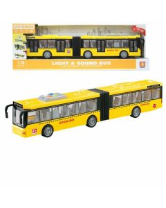 Igračka za decu Zglobni autobus sa zvukom i svetlom 1:16 WY913A - 50-71197
