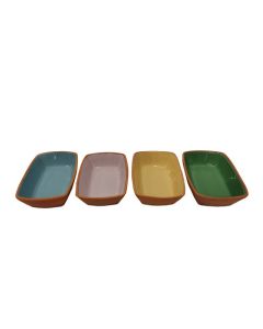 TEXELL Posuda keramička pravougaona 13*9*3,5cm TCP-D342 - TCP-D342
