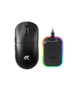 Bežični gaming miš MCHOSE A7 V2 Ultra Plus Black PAW 3950 Omron Mechanical