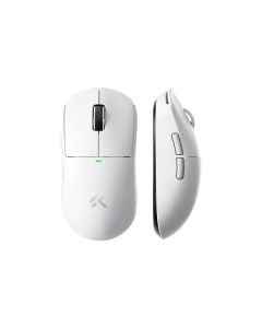 Bežični gaming miš MCHOSE A5 V3 Ultra White PAW3395 Omron Mechanical