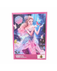 Puzzle za decu Glitter princess Lina Arlo 88901 - 100 delova - 91-71635
