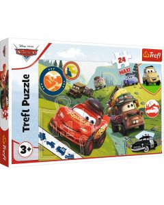 TREFL Puzzle Cars - 24 dela - 103210-T14352