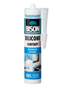 BISON Silicone Sanitary Trans 280 ml 144009 - 144009
