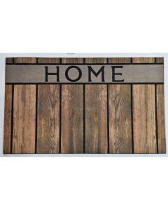 LUANCE Otirač Home 45x75 cm guma Effet braon - 144111006