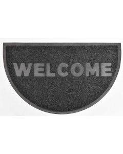 LUANCE Otirač polumesec 45x75 cm pvc Welcome - 144161002