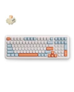 MCHOSE Bežična gaming tastatura K99 V3 Mehanička Icy Creamsicle Switch