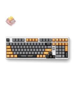 MCHOSE Gaming tastatura x Unbox Therapy UT98 Retro Therapy Silent Peach V3 Switch