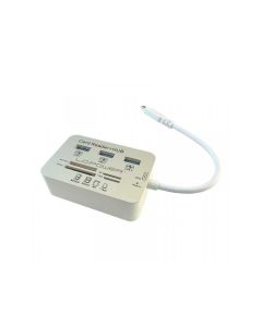 LC POWER USB Tip-C Hub, 3xUSB 3.0 + Multicard reader (LC-HUB-C-CR) - 144694