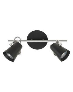 FORMA Spot lampa 2xGU10 FG102-2 BK