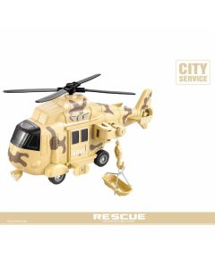 Igračka vojni helikopter sa zvukom i svetlom 1:16 WY751B - 50-71721