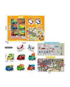 Set građevinskih kamiona sa tepih stazom 87080 - 11-87080