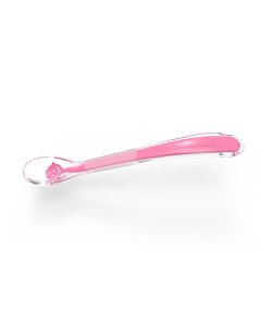 BABYONO Kašika silikonska duga - roze - 1460-253_roze