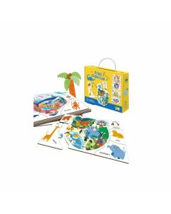 Puzzle za decu Staništa životinja 88917 - 37 delova - 91-71773
