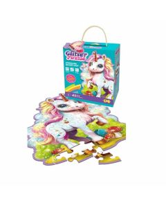 Puzzle za decu Unicorn glitter 88950Z - 45 delova - 91-71780