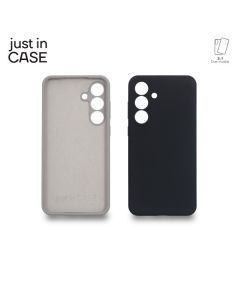 JUST IN CASE 2u1 Extra case MIX PLUS paket maski za Samsung S25FE, crna
