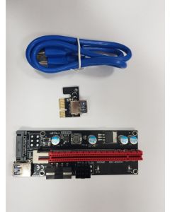 Adapter NoNAME USB Riser/Extender 3 konektora 009s