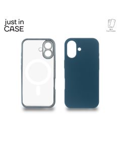 JUST IN CASE 2u1 Extra case MAG MIX PLUS paket maski za iPhone 17, plava